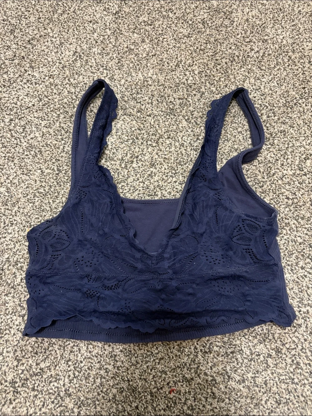 aerie Navy Lace Bralette